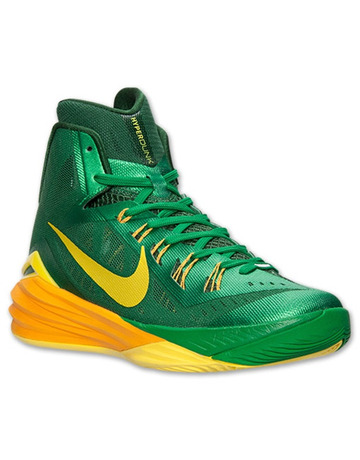 Nike Lunar Hyperdunk 2014 "Brasil" (373/verde/amarillo)
