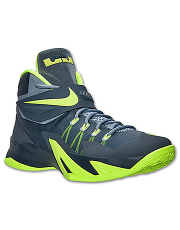 Nike Zoom LeBron Soldier VIII "ManetGrey" (070/magnet/volt/grey)