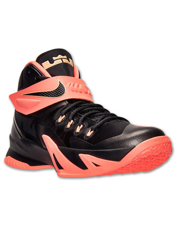 Nike Zoom LeBron Soldier VIII "Punch" (088/negro/mango)
