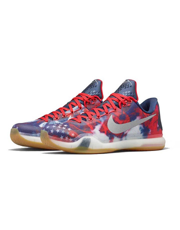 Kobe X "Independence Day" (604/university red/silver/photo blue)