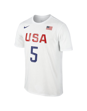 Nike Camiseta USAB Rio Réplica Jersey #5# Durant (102/white)