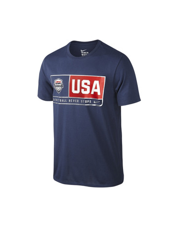 Nike Camiseta USAB "Río 16" (451/obsidian)
