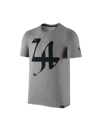 Kobe Camiseta L.A. 24 (063/gris/negro)