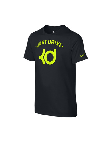 KD Camiseta Niñ@ "Just Drive" (010/black)