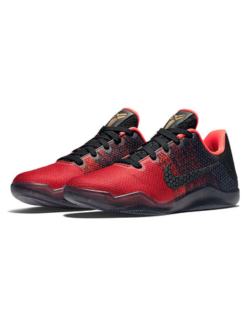 Kobe XI GS "Achilles Heel" (670/red/black/gold)