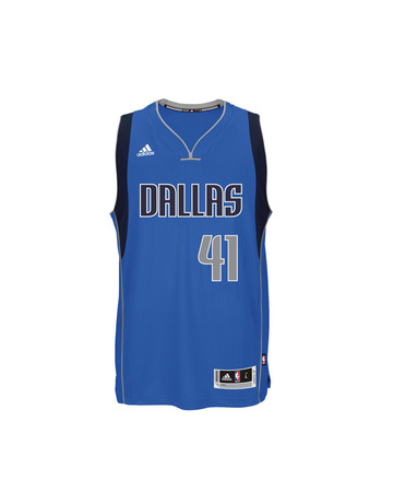 Adidas Camiseta Swingman Dirt Nowitzki Dallas Mavericks (azul)