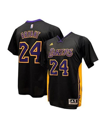 Adidas Camiseta Réplica Kobe Bryant Lakers (negro/purple)