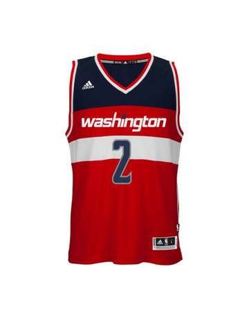 Adidas Camiseta Swingman John Wall Wizards (rojo/marino/blanco)