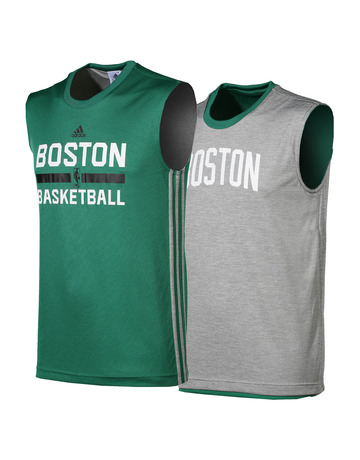Adidas NBA Camiseta Niño Boston Celtics Winter Hoops Rev (verde/gris)
