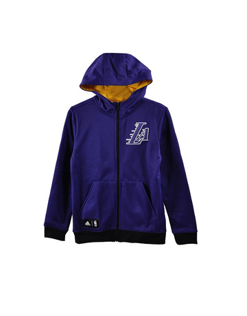 Adidas NBA Sudadera Niño L.A Lakers Fan Wear (purpura/amarillo)