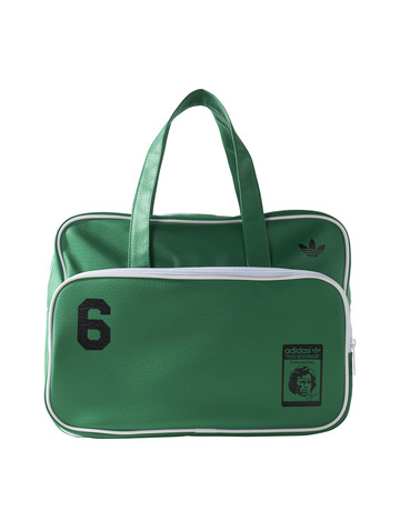 Adidas Originals Bolso Airliner Beckenbauer (verde/blanco/negro)