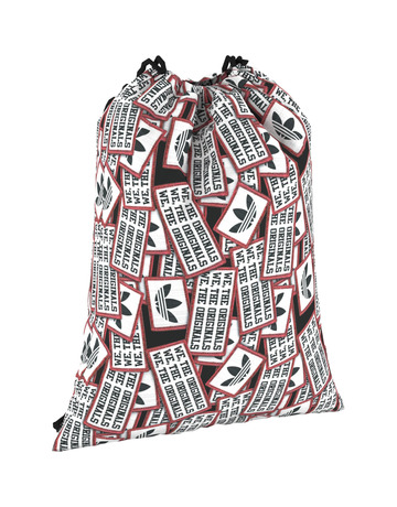 Adidas Originals Gymsack Patch (blanco/rojo/negro)