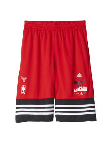 Adidas Basic Short Chicago Bulls Niñ@ (rojo/negro)