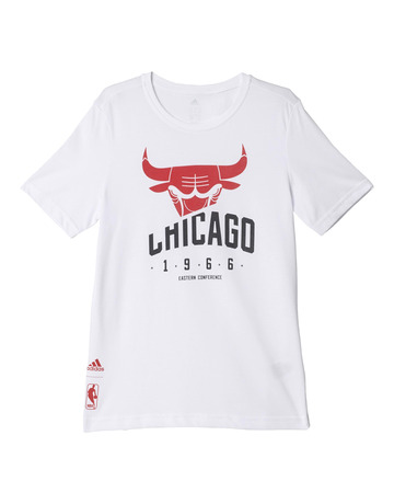 Adidas NBA Niño Camiseta Basics Bulls (blanco)