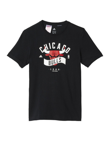 Adidas NBA Niño Camiseta Team Chicago Bulls (negro/blanco/rojo)