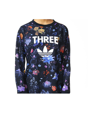 Adidas Originals Junior Girl Basketball Sweatshirt Sprint (multicolor/blanco)