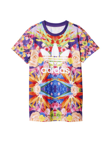 Adidas Originals Junior G Camiseta "Garden" (multicolor)
