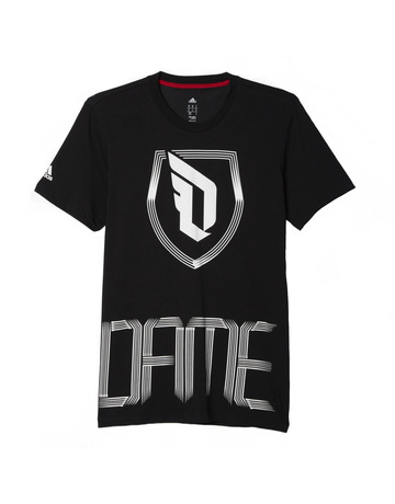 Adidas Camiseta Dame Fighter (negro/blanco)