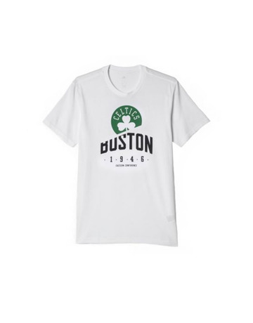 Adidas NBA Niño Camiseta Basics Boston (blanco/verde)