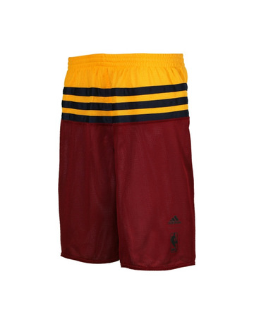 Adidas Short Niñ@ Summer Run Reversible Cavaliers (burdeos/amarillo/negro)