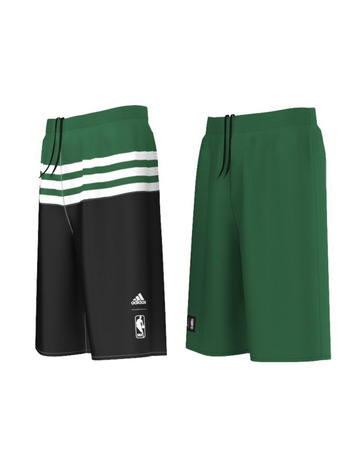 Adidas Short Niñ@ Summer Run Reversible Celtics (negro/verde/blanco)