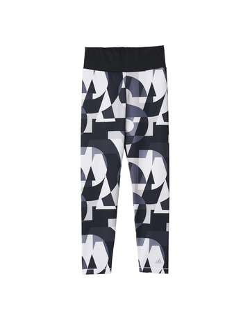 Adidas Junior G Mallas Wardrobe Fitness Tight (negro/gris/blanco)