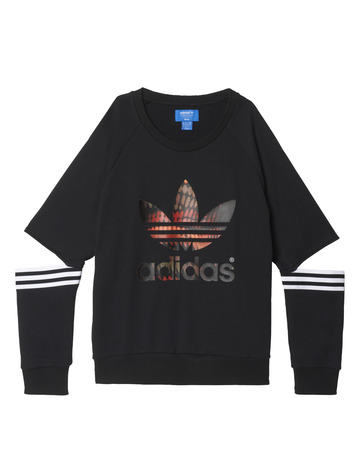 Adidas Originals CutOut Sweater Circus By Rita Ora (negro/multicolor)
