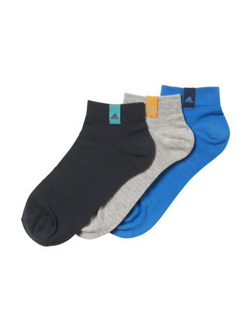 Adidas Calcetines 3 pares Cortos Performance (azul/gris)