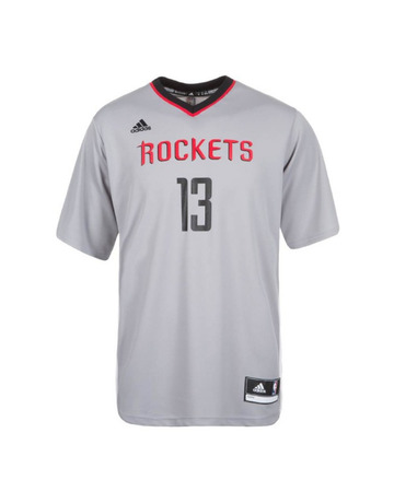 Adidas Camiseta Réplica James Harden Rockets (gris/negro/rojo)