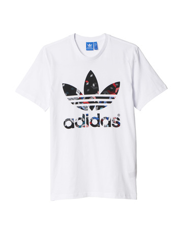 Adidas Originals Camiseta Prism Trefoil (blanco/negro)
