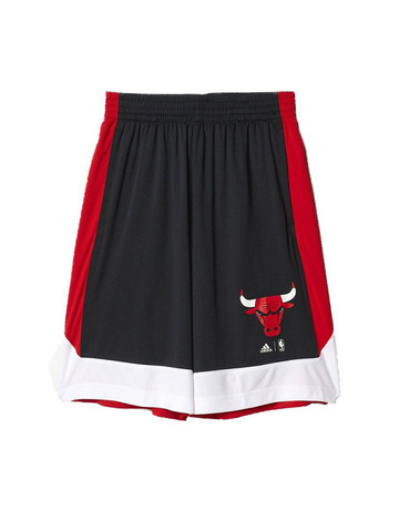 Adidas NBA Short Junior Winter Hoops Chicago Bulls (negro/rojo/blanco)