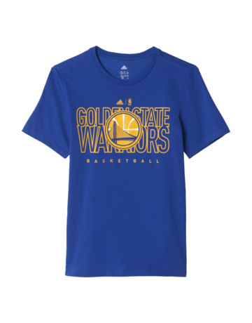 Adidas Camiseta Youth 3 NBA Golden State Warriors (azul/amarillo)