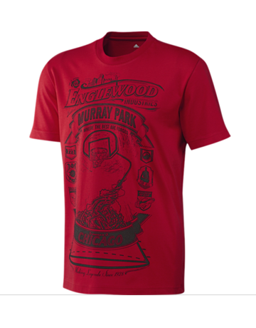 Camiseta Adidas Rose Crew (rojo)