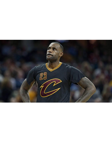Camiseta Manga Réplica Lebron James Cavs