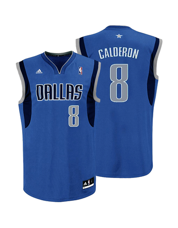 Adidas Camiseta Réplica Calderon Dallas (azul/blanco/gris)