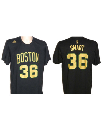Camiseta Adidas Game Time "Smart" Boston (negro)