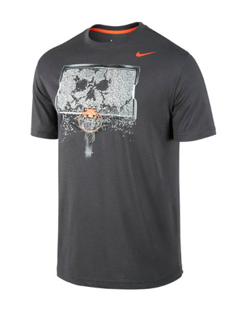 Nike Camiseta Deadly Dunk (060/antra/teamor)