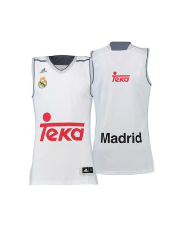 Camiseta Real Madrid Basket 2015/16 (blanca)