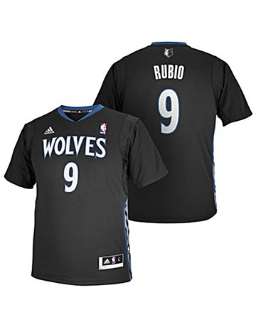 Adidas Camiseta Mangas NBA Swingman Ricky Rubio Wolves
