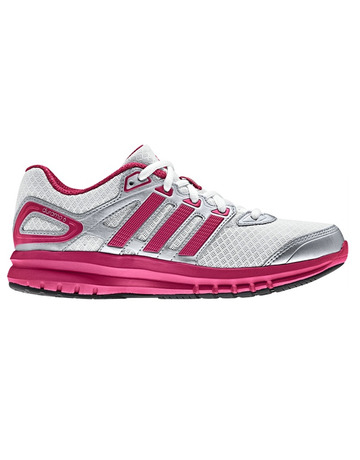 Adidas Duramo 6 K Niña (Blanco/Rosa/Plata)