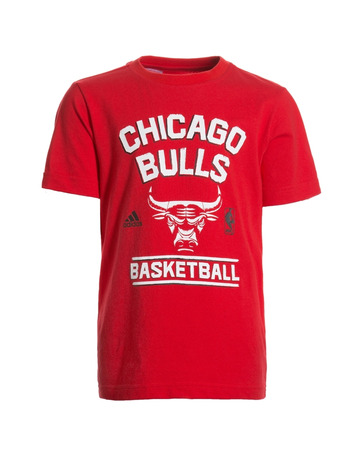 Adidas NBA Camiseta Niño Bulls Washed 1 (rojo)