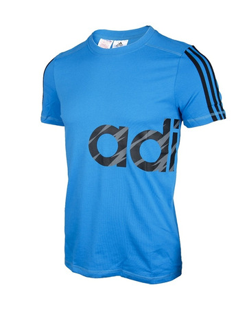 Adidas Camiseta Niño Recharged  (azul/negro)