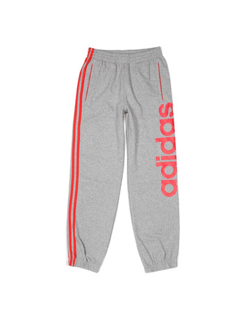 Adidas Pantalón Niño Recharged (gris/rojo)