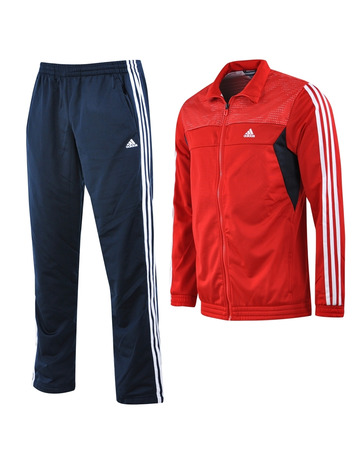 Adidas Chándal TS Train Kenit OC (rojo/marino/blanco)
