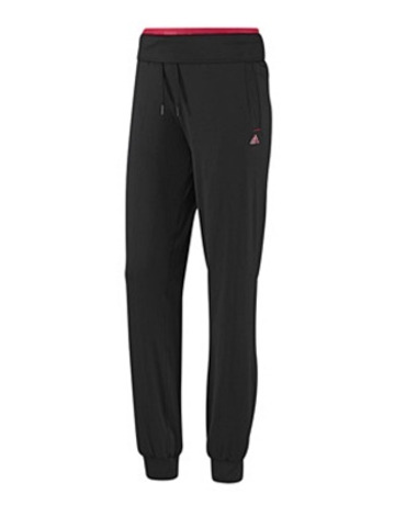 Adidas Pantalón Mujer Clima YG (Negro/Rosa)