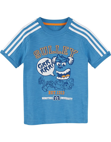 Adidas Camiseta Niñ@ LK DY M B (Azul/Blanco/Naranja)