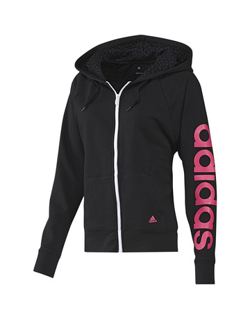 Adidas Sudadera Reload FZ Mujer (negro/rosa)