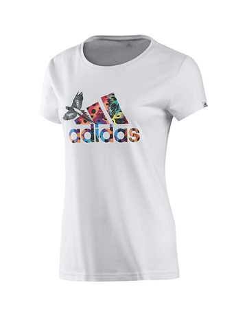 Adidas Camiseta Mujer Performance (blanco)