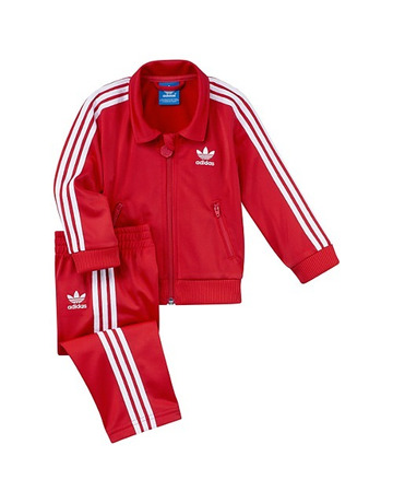 Adidas Chándal Bebé Inf Firebird TS (rojo/blanco)