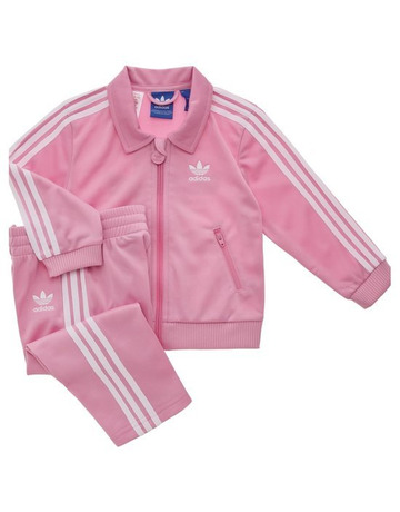 Adidas Chándal Bebé Inf Firebird TS (rosa/blanco)